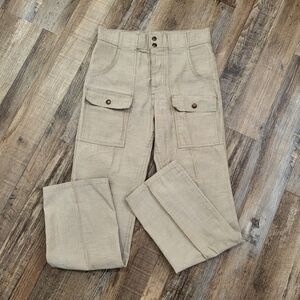 Vintage 60s 70s Black Gold Tab Levis Sta-Prest Pants